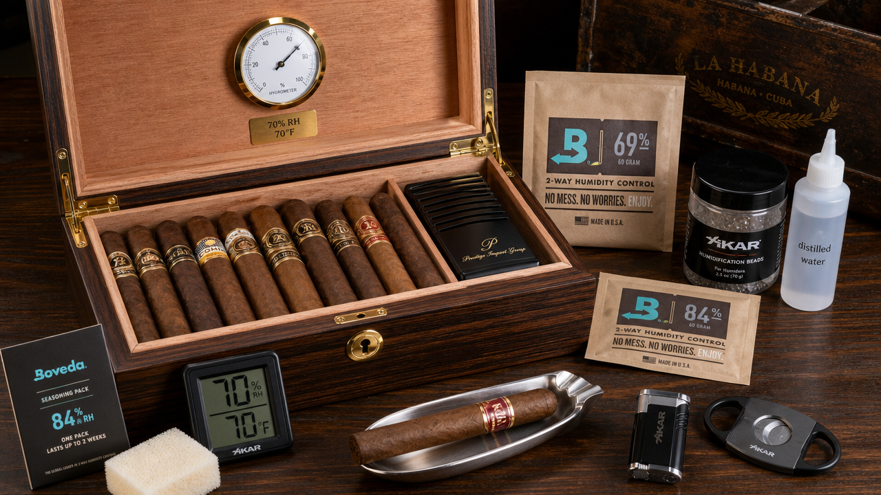 Storing Your Stash: The Humidor 101 and Humidity Basics